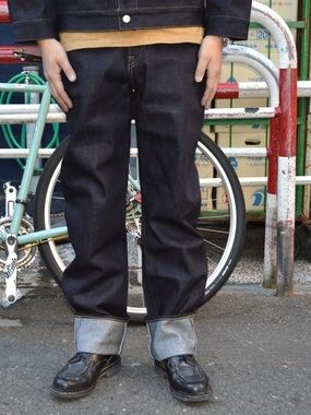 Momotaro MMJB0100 14.7oz Standard Straight Fit Jeans Indigo 30